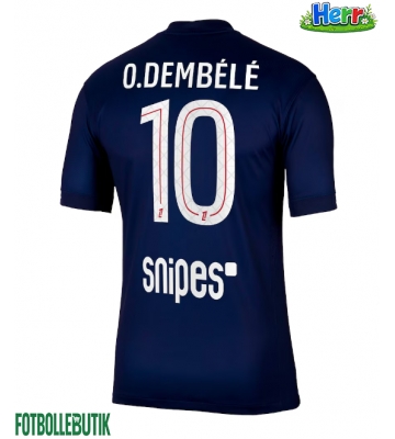 Paris Saint-Germain Ousmane Dembele #10 Hemmatröja 2025-26 Kortärmad